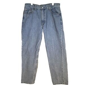 Vintage Levis 550 Jeans Mens 36x32 Blue Denim Relaxed Fit Tapered Leg USA 90s